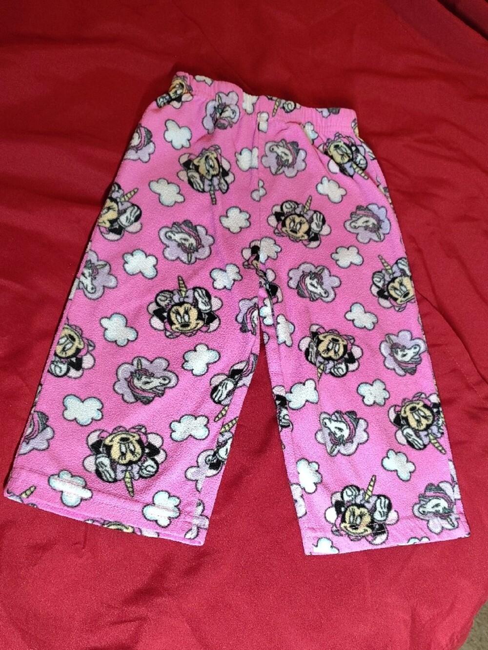 6 Piece Lot-Toddler Cartoon Farm Pajama Set, Minnie Pj's, Teal Sweats, 2 Legging - Picture 4 of 7